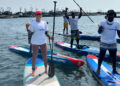 Regina Cassandra champions plastic-free oceans through paddle-boarding!