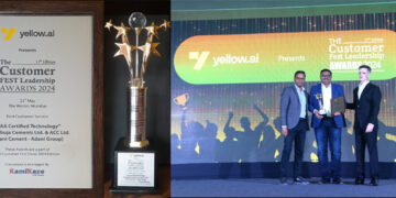 Ambuja & ACC bag the ‘Best Customer Service’ Award at the 17th Customer Fest Show India 2024