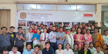 Kalorex Future School Ghatlodia celebrates Remarkable Grade 10 results of the Batch 2023-24