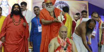 Four Dalit saints from Gujarat conferred with the title of Mahamandaleshwars
