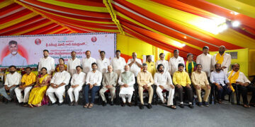 Chandrababu Naidu sworn in as Andhra CM in presence of PM Modi, Shah