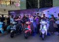 Greaves Electric Mobility unveils family electric scooter, Ampere Nexus, in Chennai