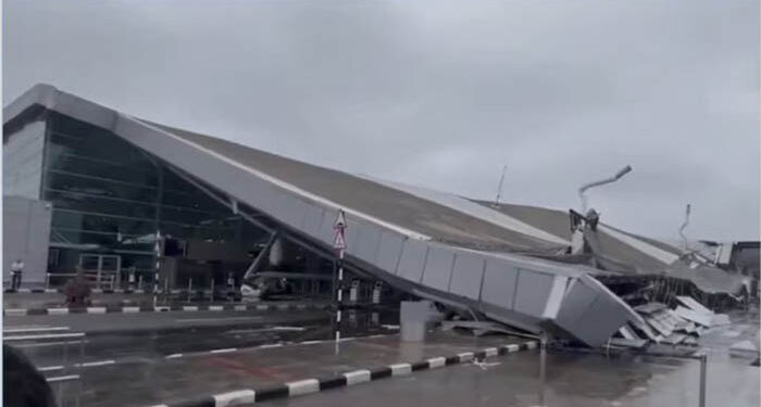 Govt, opposition war of words over airport roof collapse: ‘Corrupt, inept government’