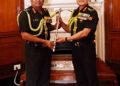General Manoj Pande relinquishes the appointment of Chief of the Army Staff