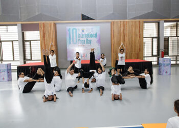 IIT Gandhinagar celebrates 10th International Yoga Day