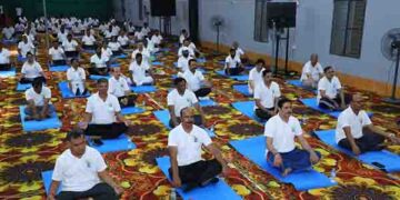 Southern Railway observes ‘10th International Yoga Day’