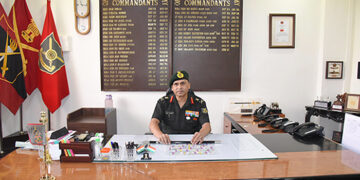 Lt General Michael AJ Fernández assumes charge as 29th Commandant Of OTA, Chennai