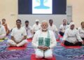 Prime Minister Modi led the ‘International Day of Yoga’ in Srinagar