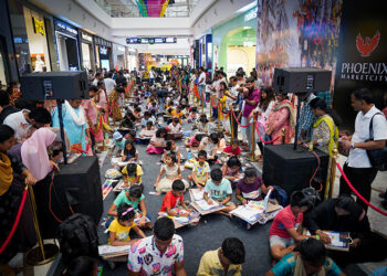 Different strokes: 800+ kids participate in drawing contest at Phoenix MarketCity