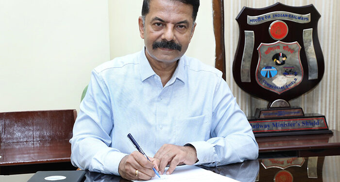 K Beji George assumes charges as PCCM of Southern Railway