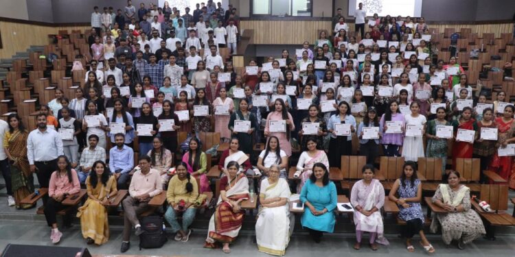 NEEV IITGN trains rural folks under various Skill Development Courses