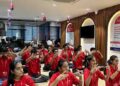 IYD feat: Students of Red & White Institute perform yoga postures on the longest day of the year