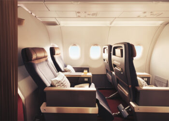Air India unveils all-new biz, premium economy & economy cabins for A320 fleet