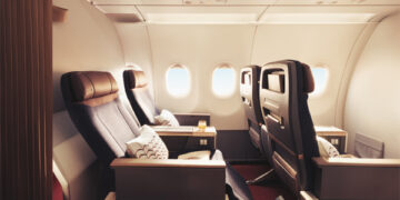 Air India unveils all-new biz, premium economy & economy cabins for A320 fleet