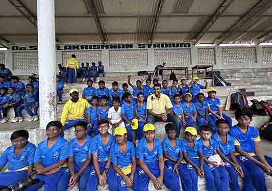 Super Kings Academy launches 4th centre in Chennai at SV High School, Vanagaram