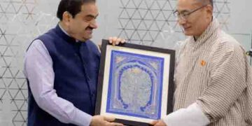 Bhutan King, PM visit Adani’s 30 GW Renewable Energy sites at Khavda & Mundra Port