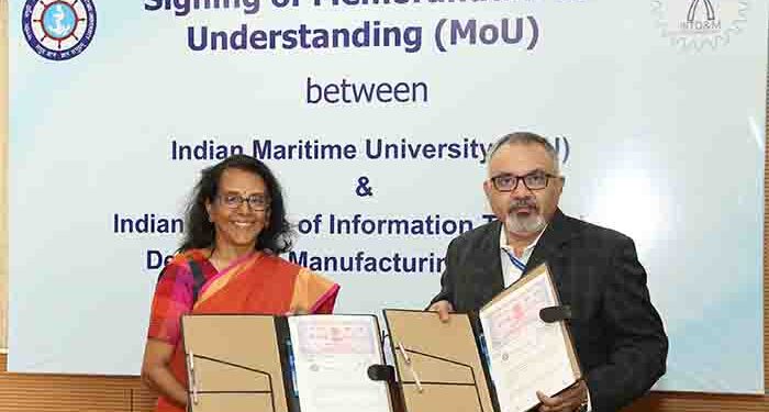 Indian Maritime University and IIITDM – Kancheepuram ink MoU for academic collaboration