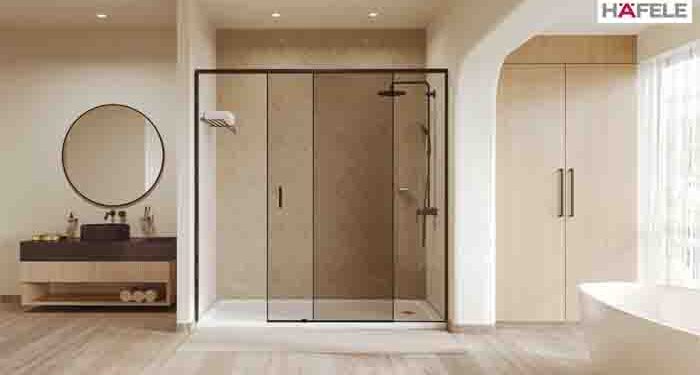 Hafele India launches Aeterna Shower Sliding System for space-saving, convenience
