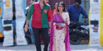Raj Anadkat turns language tutor for Sana Sheikh on the sets of Colors’ ‘United State of Gujarat’