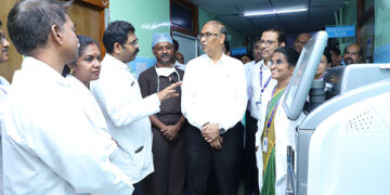 Rly Health Services DG dedicates phaco vitrectomy laser treatment facility in Perambur Rly Hospital