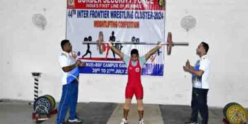 BSF Gujarat Frontier DGP inaugurates 44th BSF Inter-Frontier Wrestling Cluster in Gandhinagar