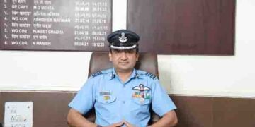 After 26 yrs of service, Gujarat Defence PRO Group Captain N Manish hangs up his boots