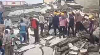 1 dies as six-storey building collapses in Surat; many feared trapped