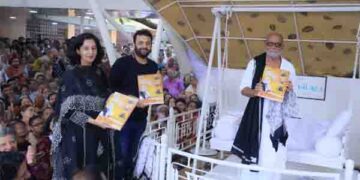 Morari Bapu releases docu film, 2 new books on 12 Jyotirlinga Ram Katha Yatra on Guru Purnima