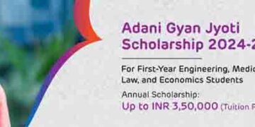 Adani Group offers Adani Gyan Jyoti Scholarship 2024-25 to first-year students