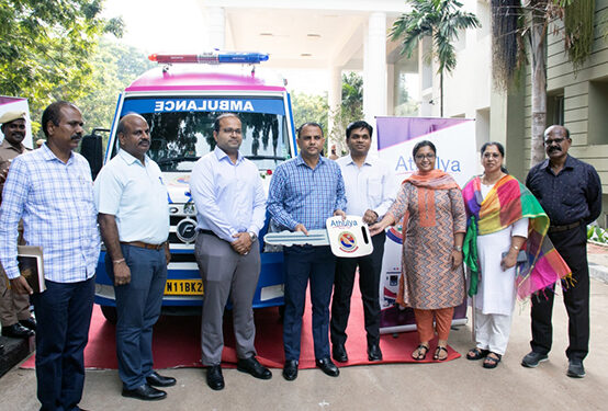 Athulya Senior Care donates ambulance for Greater Chennai Police’s ‘Kaaval Karangal’