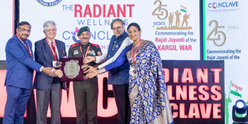 CSR initiative: 7th Edition of Radiant Wellness Conclave 2024 Celebrates 25 Years of ‘The Kargil War Victory’