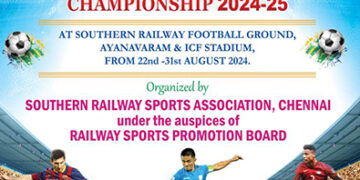 Southern Rly to host 79th All India Railway Football Championship