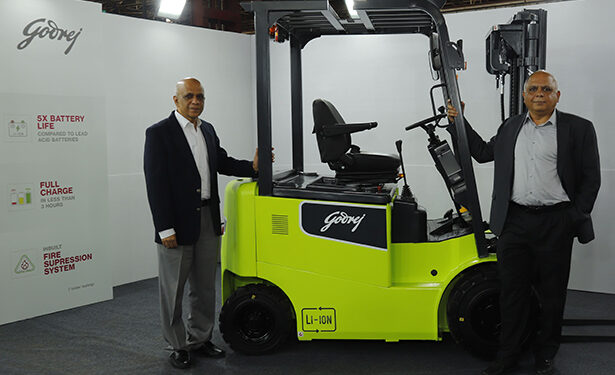 Godrej & Boyce launches India’s first Lithium-Ion powered forklift truck