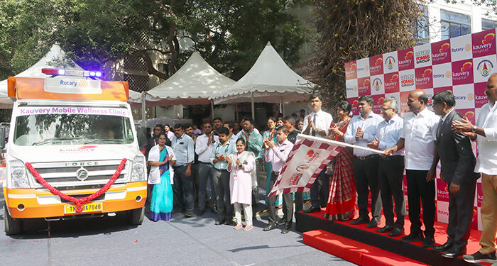 Kauvery Hospital Alwarpet launches free Mobile Wellness Clinic for underprivileged