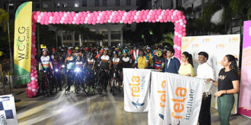 With wheels of change, Rela Hospital’s cyclothon creates awareness on women safety