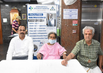 Sivam Hospital successfully performs ‘Revision Total HIP Replacement’ Surgery on woman octogenarian
