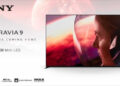 Sony unveils Bravia 9 4K mini LED smart TV series with Dolby Vision and Atmos