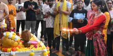 Swarrnim Startup and Innovation University celebrates Janmashtami with religious fervour