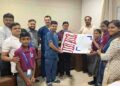 Students of Swarrnim Intl School celebrate Rakshabandhan with docs at Zydus Hospital in Ahmedabad