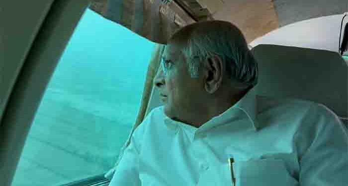 Gujarat CM conducts aerial survey of flood-hit coastal dists to assess the damage