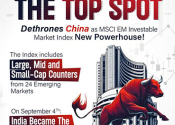 India overtakes China in MSCI’s Emerging Markets Investable Market Index