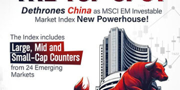 India overtakes China in MSCI’s Emerging Markets Investable Market Index