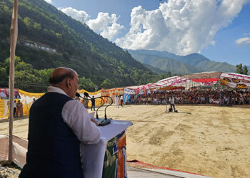 India considers PoK its own, residents should join India: Rajnath Singh