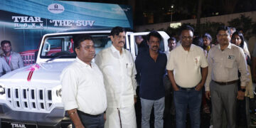 Automotive Manufacturers  drives in the most awaited THE SUV: The Thar ROXX on Chennai roads