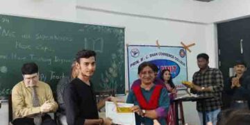 Prin MC Shah Commerce College celebrates Teachers’ Day with a difference