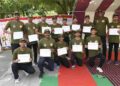 BSF’s phase VII of boot camp for RRU students concludes at 123rd Battalion at Suigam