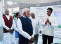 Prime Minister Narendra Modi visits IREDA Pavilion at RE-INVEST in Gandhinagar