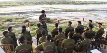 BSF’s Phase VIII of boot camp for Maharana Pratap School students ends at 123rd Battalion at Suigam