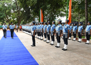 AOC-In-C Training Command, IAF visits Air Force Administrative College, Kovai