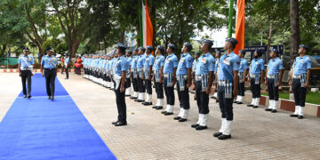 AOC-In-C Training Command, IAF visits Air Force Administrative College, Kovai